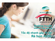 Những lý do khiến bạn sẽ đăng ký ngay dịch vụ cáp quang FTTH của Viettel