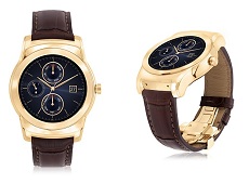 LG công bố smartwatch Watch Urbane Luxe thiết kế vàng 23 cara, giá bán $1200