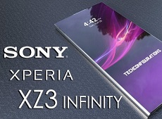 Rò rỉ Xperia XZ3 INFINITY - màn lột xác ngoạn mục của smartphone Sony