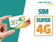 Rinh ngay SIM Super 4G ưu đãi mới cực hấp dẫn, độc quyền tại Viettel Store