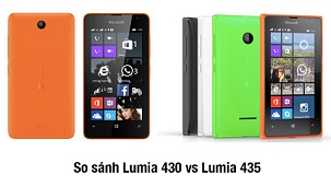 Lumia 430 và Lumia 435: Sự khác biệt liệu có quá rõ nét?