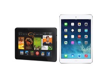 Nhu cầu đọc sách nên mua Kindle Fire HD hay iPad Mini 2?