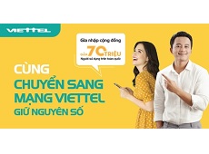Tỉ lệ khách hàng gia nhập Viettel cao nhất trong 3 nhà mạng