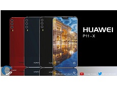 Ngắm nhìn concept Huawei P11 với viền màn hình siêu mỏng, có tai thỏ giống iPhone X