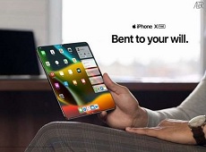 Concept iPhone X Fold đẹp đến nao lòng khiến iFan đứng ngồi không yên