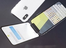 Mãn nhãn với concept iPhone X nắp gập cực mới lạ, siêu cao cấp