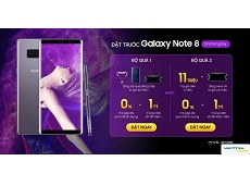 Đặt trước Galaxy Note 8 tím khói tại Viettel Store: Nhận ngay bộ quà tặng 4,5 triệu đồng