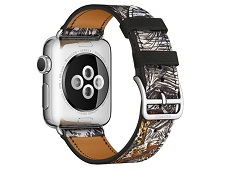 Hermès kết hợp với “Táo khuyết” để sản xuất dây đeo cho Apple Watch