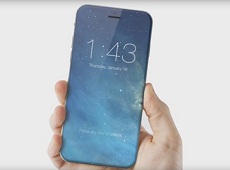 iPhone 8 Plus trang bị màn hình cong 5,8 inch không viền?