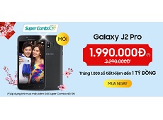 Tới Viettel Store, rinh ngay Galaxy J2 Pro 2018 giá rẻ chỉ 1,99 triệu đồng