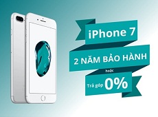 iPhone 7/ 7 Plus được gia hạn bảo hành chính hãng tới 2 năm tại Viettel Store