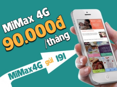 Ra mắt MiMax 4G - gói cước 4G Viettel siêu rẻ, chỉ 90.000đ, cả tháng xài tẹt ga