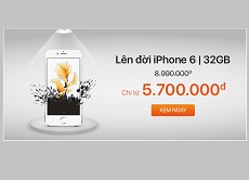 Giải đáp mọi thắc mắc của khách hàng về chương trình “Thu cũ đổi mới - Lên đời iPhone 6 32GB”