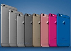 Thiết kế ấn tượng nhiều màu sắc được cho là của iPhone 6C