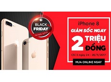 Black Friday, iPhone giảm giá sập sàn, duy nhất trong 3 ngày
