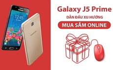 Galaxy J5 Prime dẫn đầu xu hướng mua sắm online trên thị trường di động Việt