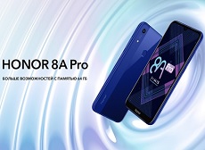 Ra mắt Honor 8A Pro giá chỉ 5 triệu đồng, RAM 3GB và chip Helio P35