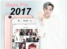 Ra mắt Oppo F1s 2017, ông vua selfie mới của làng di động 2017
