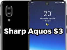 Rò rỉ Sharp Aquos S3 mới nhất: camera như iPhone X, ra mắt trong tháng 1/2018