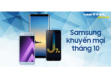 Tháng 10 này, hàng loạt smartphone Samsung khuyến mãi lớn, Samfans sướng “hết nấc”