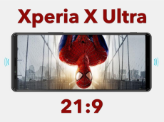 Chết mê với concept Xperia X Ultra - Smartphone không viền chuẩn rạp chiếu phim