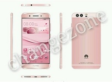 Smartphone Huawei P9 màu hồng trình diện