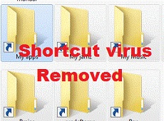 Sửa lỗi virus tạo shortcut trên Win