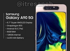 Thời lượng pin Galaxy A90 5G lên đến 4.400 mAh, “đỉnh” nhất trong phân khúc smartphone cận cao cấp