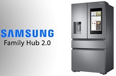 Family Hub 2.0 – Tủ lạnh thông minh có thể điều khiển từ xa của Samsung