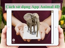 Hướng dẫn sử dụng ứng dụng Animal 4D đang gây sốt mạng xã hội