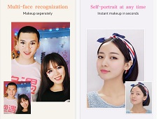 Phần mềm sửa ảnh Makeup Plus gây bão trên Facebook